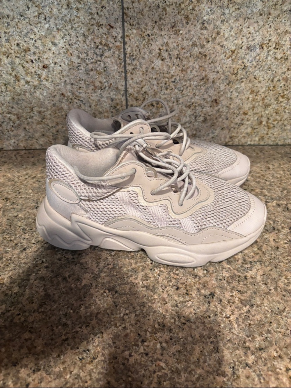 adidas Neutral Beige OZWEEGO Sneakers - Picture 6 of 10